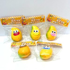 ของเล่นมะม่วงบีบได้เหมือนจริง ของเล่นคลายเครียดแบบคืนตัวช้า ของเล่นตลกๆ บรรเทาความเครียด ของเล่นระบายอารมณ์ - Product Image 1