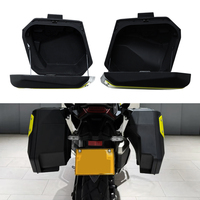 Sacoches rigides pour moto, boîtes de rangement latérales à montage rapide, compatibles avec Honda XADV750, installation via les trous d'origine.