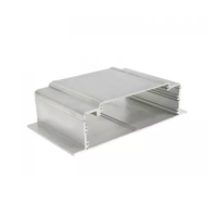 Boîtier en aluminium anodisé Boîtier d'instrument électronique Boîte de jonction Boîtier PCB