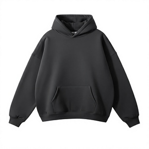 ผู้ผลิตเสื้อฮู้ดดี้ผู้ชายแบบสวมหัว ผ้าฟลีซคอตตอน 100% หนัก 500GSM พิมพ์โลโก้ตามสั่ง ขายส่ง ไซส์ใหญ่ - Product Image 1