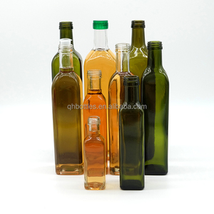 Bouteille ronde en verre pour huile d'olive, huile <span class=keywords><strong>de</strong></span> camélia, huile <span class=keywords><strong>de</strong></span> <span class=keywords><strong>noix</strong></span>, huile <span class=keywords><strong>de</strong></span> sésame, sauce soja et <span class=keywords><strong>vinaigre</strong></span>, avec bouchon hermétique transparent, couleur vert foncé - Product Image 3