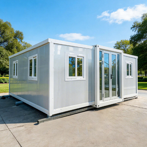 Maison préfabriquée en conteneur extensible 20Ft 40Ft, capacité de charge neige 1.5kN, pour famille première maison, 1 2 3 4 chambres, bungalow moderne empilable - Product Image 1