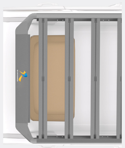 2025 nouvelle galerie de toit de voiture multifonctionnelle en alliage d'aluminium de haute qualité Offres Spéciales pour <span class=keywords><strong>porte</strong></span>-bagages de voiture SUV ORV - Product Image 5