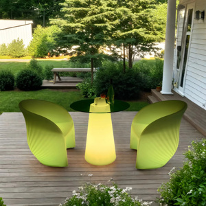 Chiếu Sáng LED Thanh Bảng Thiết Lập Câu Lạc Bộ Đêm Ánh Sáng Lên Cocktail Bảng Và Ghế Cho Nhà Hoặc Nhà Bếp Ngoài Trời Đồ Nội Thất Sân Vườn - Product Image 6