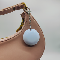 Lampe de sac à main portable à capteur tactile LED avec chargement Type-C, porte-clés lumineux, cadeau pour femme