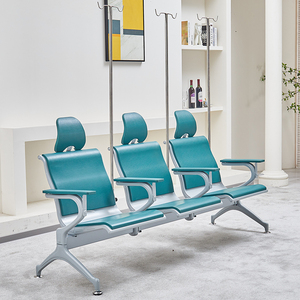 เก้าอี้โซฟาทางการแพทย์สำหรับห้อง<span class=keywords><strong>รอ</strong></span>ในโรงพยาบาลเก้าอี้ห้องสุขภาพที่แขวนประตูด้วยเข็มโพลียูรีเทนทนทานดีไซน์ทันสมัย - Product Image 5