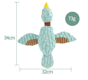 Juguetes para Perros al por Mayor con Logotipo Personalizado, Juguetes Duraderos de Lujo para Mascotas, Juguetes de Peluche con Cuello Elástico en Forma de Pato, Juguetes Interactivos para Masticar para Perros - Product Image 6