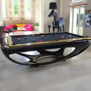 Fabrication en usine chinoise Offre Spéciale table de billard multifonctionnelle de luxe 2 en 1 pour jeu de table 8 ou 9 boules avec ardoise