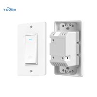 OEM US Smart WiFi Interrupteur tactile mécanique Homekit Tooya Interrupteur du panneau de commande d'éclairage pour Google Alexa Interrupteur de commande sans fil