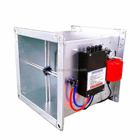 Vanne de régulation rapide du volume d'air de laboratoire, Spot Building HVAC VAV Contrôle automatique Vanne à volume d'air variable galvanisée