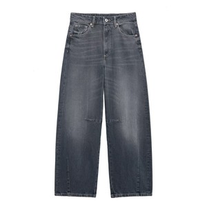<span class=keywords><strong>Jeans</strong></span> Baggy da Uomo in Denim Lavorato a Maglia, Vestibilità Larga, Stile Semplice e di Tendenza, Ideali per Incontri all'Aperto e Abbigliamento Casual - Product Image 1