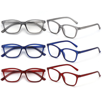 Lunettes unisexes bon marché vente en gros tendance anti-lumière bleue lunettes lecture sur ordinateur jeux TV logo personnalisé lunettes lunettes de lecture