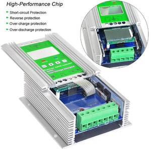 Bộ điều khiển sạc năng lượng gió-năng lượng mặt trời lai Wifi MPPT WIFI RS485 800W 1000W 1500W cho vùng núi - Product Image 6