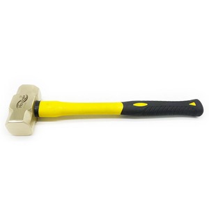 Bán chạy nhất chống cháy nổ sợi xử lý bát giác búa không phát ra tia lửa Công cụ búa thử nghiệm bê tông Titan búa - Product Image 5