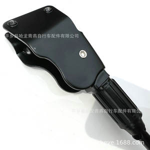 Mountain Bike Two Hole Double Plate Kickstand 40-45Cm Metal Side <b>Frame</b> <b>Mount</b> Black Thickened Type Cycling Supplies - Product Image 5