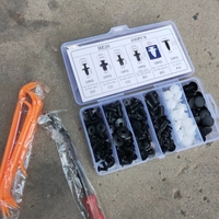 Kit d'assortiment de 100 attaches automobiles HE26 pour pare-chocs, doublures d'ailes et garnitures de portières Toyota