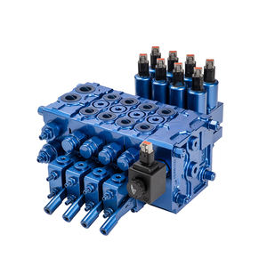 Válvulas de control de presión hidráulica serie DCV Válvula proporcional hidráulica con válvula solenoide hidráulica 24 voltios - Product Image 1