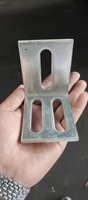 Soporte de Esquina en L de Acero Galvanizado Personalizado de Alta Resistencia para Construcción OEM
