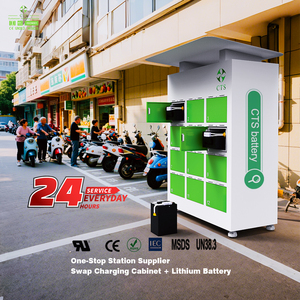 Pil takas istasyonları ile CTS elektrikli motosikletler 52V 72V 60V 40ah 50ah lityum pil elektrikli bisiklet için - Product Image 4