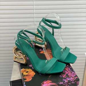 Zapatos de Tacón Ultra Alto de Cuero Genuino para Mujer, con Cordones, Punta Puntiaguda, Correa Ajustable en el Tobillo, para Bodas de Verano, Sexys, al por Mayor - Product Image 3