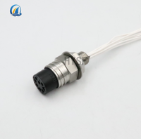 Ubconn-cable Micro Circular hembra de 8 pines, conector eléctrico bajo el agua ROV ip69