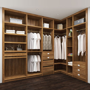 Moderne personnalisé pas cher prix mélamine chambre armoire <span class=keywords><strong>dressing</strong></span> - Product Image 4