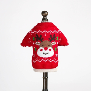 2025 סתיו/חורף פסטיבל חיות מחמד חמוד בגדים לחג המולד מותאם אישית כלב חג המולד - Product Image 4
