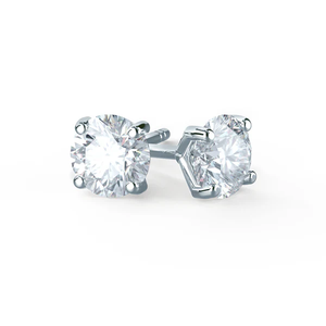 Most Selling Customizable <b>Moissanite</b> Stud <b>Earrings</b> With Sparkling Stones Elegant Fashion Jewelry For Women Available For Sale - Product Image 1