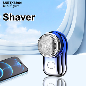 Tiktok-Maquinilla de afeitar eléctrica para <span class=keywords><strong>hombre</strong></span>, mini afeitado portátil, tamaño de bolsillo, herramienta de batería inteligente para exteriores, gran oferta en <span class=keywords><strong>Amazon</strong></span> - Product Image 4