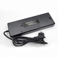 Multiprise Niva T12 avec adaptateur UK US EU et 4 prises USB, prise électrique universelle