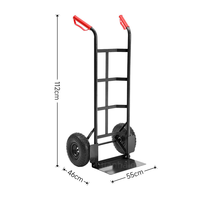 Offre Spéciale meilleure qualité et chariot stable à traction manuelle à deux roues pneumatiques