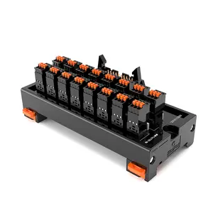 28-16awg Stroomverdeling Schroef Din Rail Terminal Blokken Splitter Board Quick Connector Breakout Board Terminal Blokken