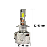 Prix usine 400W 40000LM 5080 15 puces X3 ventilateur silencieux 9 Tubes en cuivre Canbus voiture phare LED H1 H3 H7 H11 HB3 HB4 H4 6000K