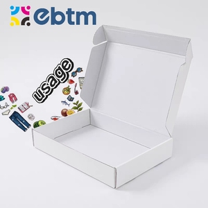 कस्टम आकार हार्ड नालीदार कार्डबोर्ड प्रिंटिंग ब्लैक पेपर मेलर डाक डिलीवरी शिपिंग पैकेजिंग बॉक्स लोगो पैकेजिंग के साथ - Product Image 3