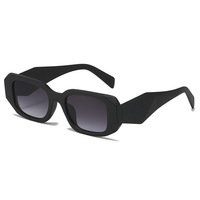 Vente en Gros 2025 Lunettes de Soleil Carrées Rétro de Luxe de Créateur, Vintage Rectangle avec Logo Personnalisé, Lunettes de Soleil Hexagonales de Marque Célèbre