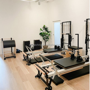 Equipo de entrenamiento de yoga Cama TT Torre Reformador de aluminio Máquina de pilates con medio trapecio - Product Image 6