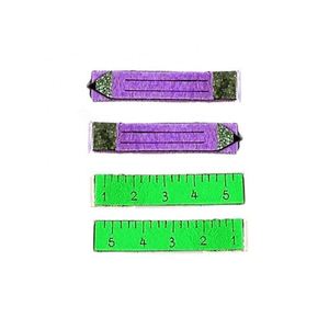 2pcs <span class=keywords><strong>Bling</strong></span> long lanh tóc Bow Clip bút chì Cai Trị Snap BB clip cho trẻ em trở lại trường phụ kiện - Product Image 1