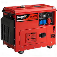 10KVA XGY-10 Mobiler Einphasen-Generator 200A 400V/230V/220V 50/60Hz 24V DC Start Wassergekühlt 1800 U/min ATS Schalldämpfendes Gehäuse