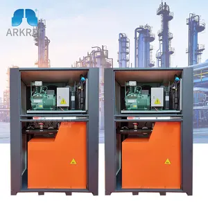 Arkref Industrial Chemical Plant Cooling Chemical Industry Air Cooled Condensing Unit Compressor Unit Oil And Gas Separation