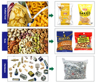 Machine de remplissage et d'emballage industrielle de chips de pomme de terre Pringles pour chips de pomme de terre