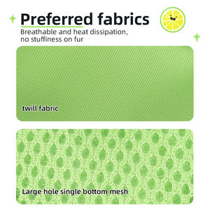 Conjunto de arnés y correa para perro de tallas XL pequeñas y únicas personalizadas, collares de nailon y poliéster transpirable para mascotas, accesorios - Product Image 4