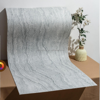 Panneau de béton de ciment Mcm Panneaux de revêtement intérieur souple Mur extérieur Pierre artificielle flexible Panneau mural en travertin Mcm