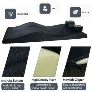 Colchoneta Profesional de Espuma Curvada de Terciopelo para Extensión de Pestañas, para Mayor Comodidad en Salones de Belleza - Product Image 6