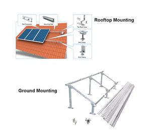 Systèmes d'énergie solaire connectés au réseau Vmaxpower 30 kW adaptés, stations solaires connectées au réseau 40 kW, système de production d'énergie solaire sur réseau 50 kVA - Product Image 3