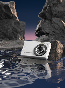 กล้องดิจิตอลเด็ก Yuniq Dual Lens 1080p ถ่ายภาพบันทึกการเติบโต ป้องกันภาพสั่นไหว กล้องรุ่นเก่า 2000 4k ระดับมืออาชีพ สำหรับนักเรียน M08 ราคาถูก ขนาดเล็ก - Product Image 2