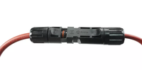 DC 1000V 30A MC-4 Kupfer-Solarkabel-Steckverbinder IP67 Wasserdichter Photovoltaik-Kabelstecker für Solaranlagen-Installation