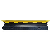 Rampe de câblage en PVC 980*280*44mm, 3 canaux, en caoutchouc, pour la sécurité routière, ralentisseur de vitesse pour usage extérieur – Vente chaude