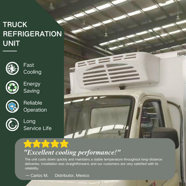TRYLEN TLV-380 Transport Refrigeration Units Mobile Refrigerator Unit With Evaporative Condenser
