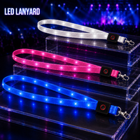 Longstargift – Lanière LED personnalisée avec logo, télécommande, multicolore, en nylon, pour concerts, festivals, promotion, vente en gros, fournisseur d'usine
