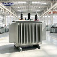 Transformateur immergé dans l'huile à enroulement en cuivre 20KV 35KV 400 500 630 KVA pour équipement industriel OEM HV Extérieur MV CE Prix